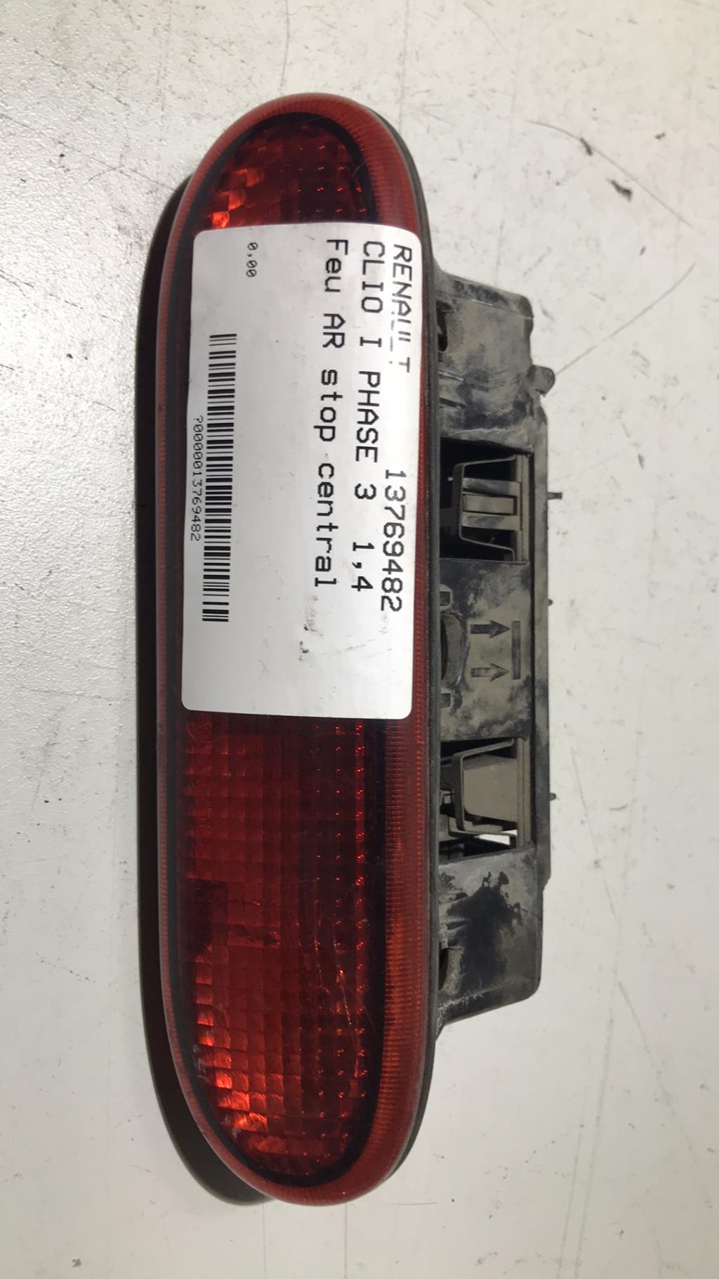 Feu arriere stop central RENAULT CLIO 1 PHASE 3 Essence - 1