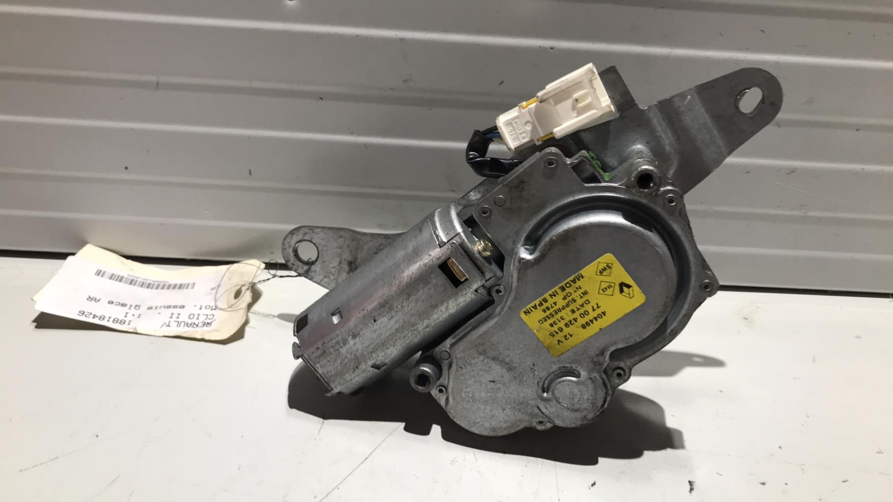 Motore tergicristallo posteriore RENAULT CLIO 2 PHASE 1 Gasolina - 1