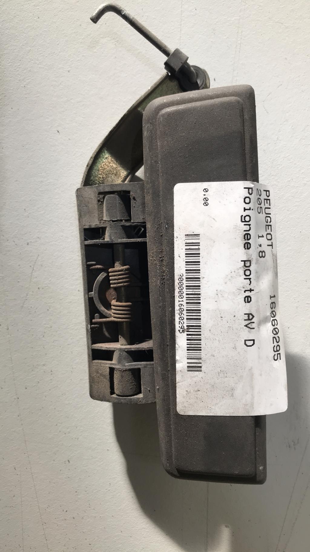 Maniglia portiera anteriore destra PEUGEOT 205 PHASE 2 Diésel - 1