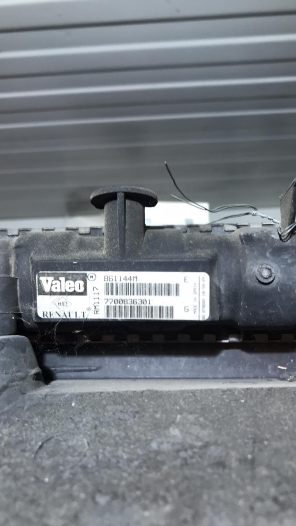 Radiateur eau RENAULT CLIO 2 PHASE 2 Diesel - 1