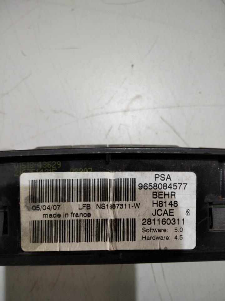 Commande chauffage CITROEN C4 1 PHASE 2 COUPE Essence - 1