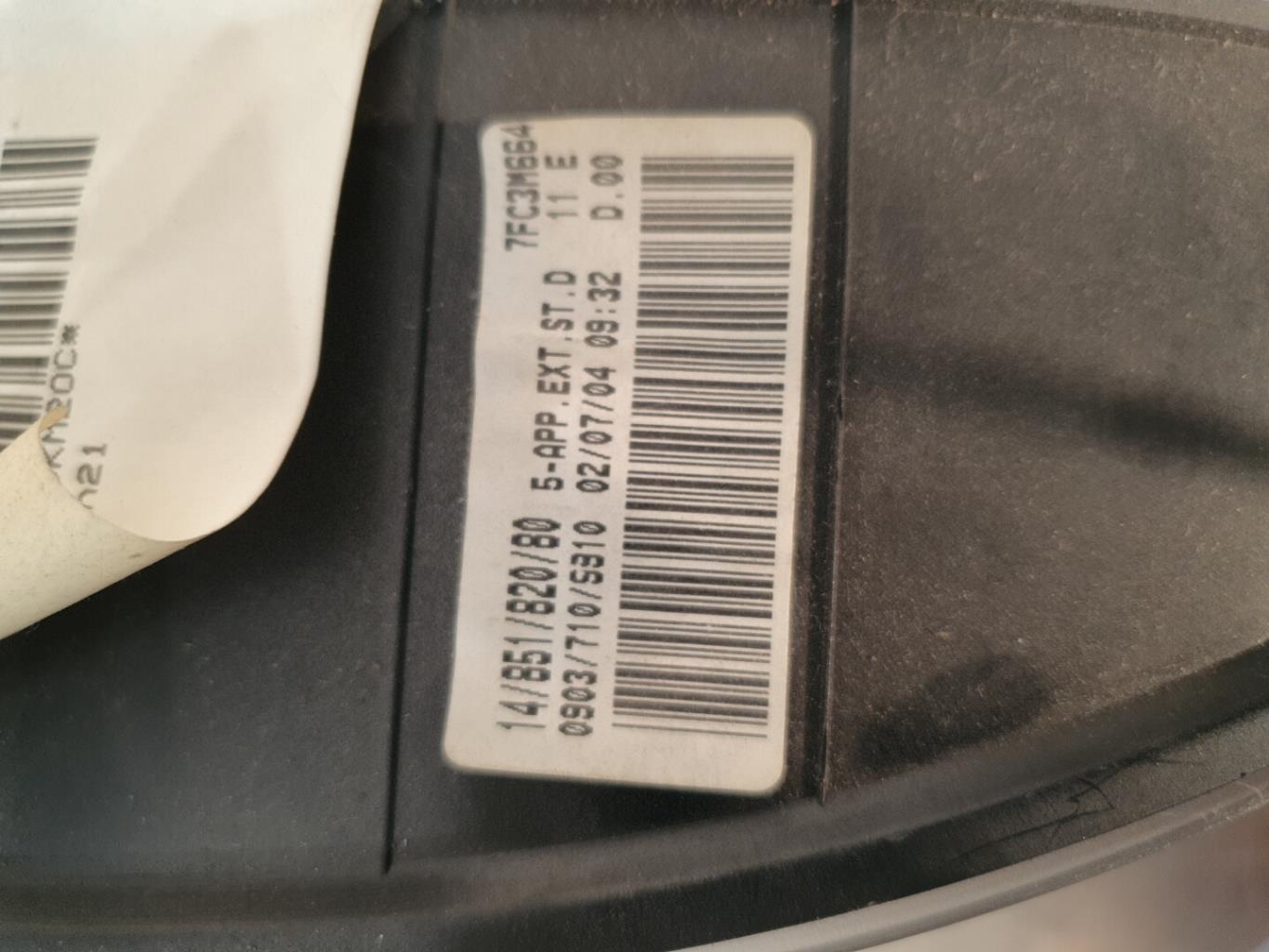Compteur RENAULT CLIO 2 PHASE 2 Diesel - 1