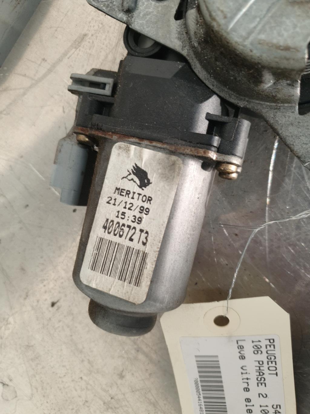 Alzacristalli elettrico anteriore destro PEUGEOT 106 PHASE 2 Gasolina - 1