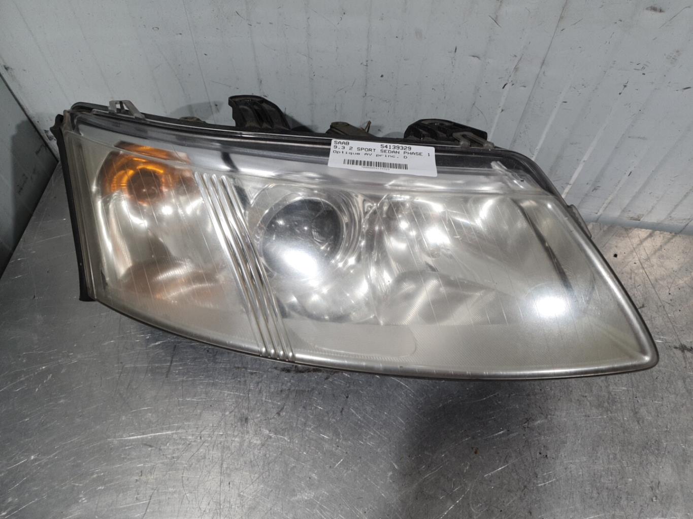 Gruppo ottico anteriore principale destro (luci)(faro) SAAB 9.3 2 SPORT SEDAN PHASE 1 Diésel - 1