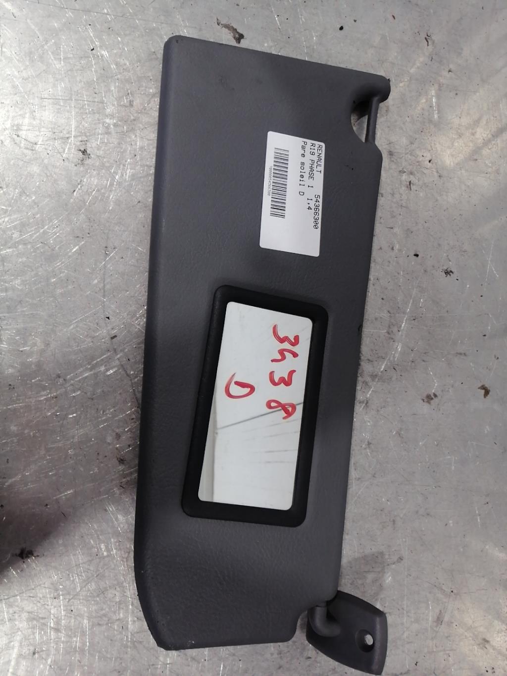Visiera parasole destra RENAULT R19 PHASE 1 Gasolina - 1