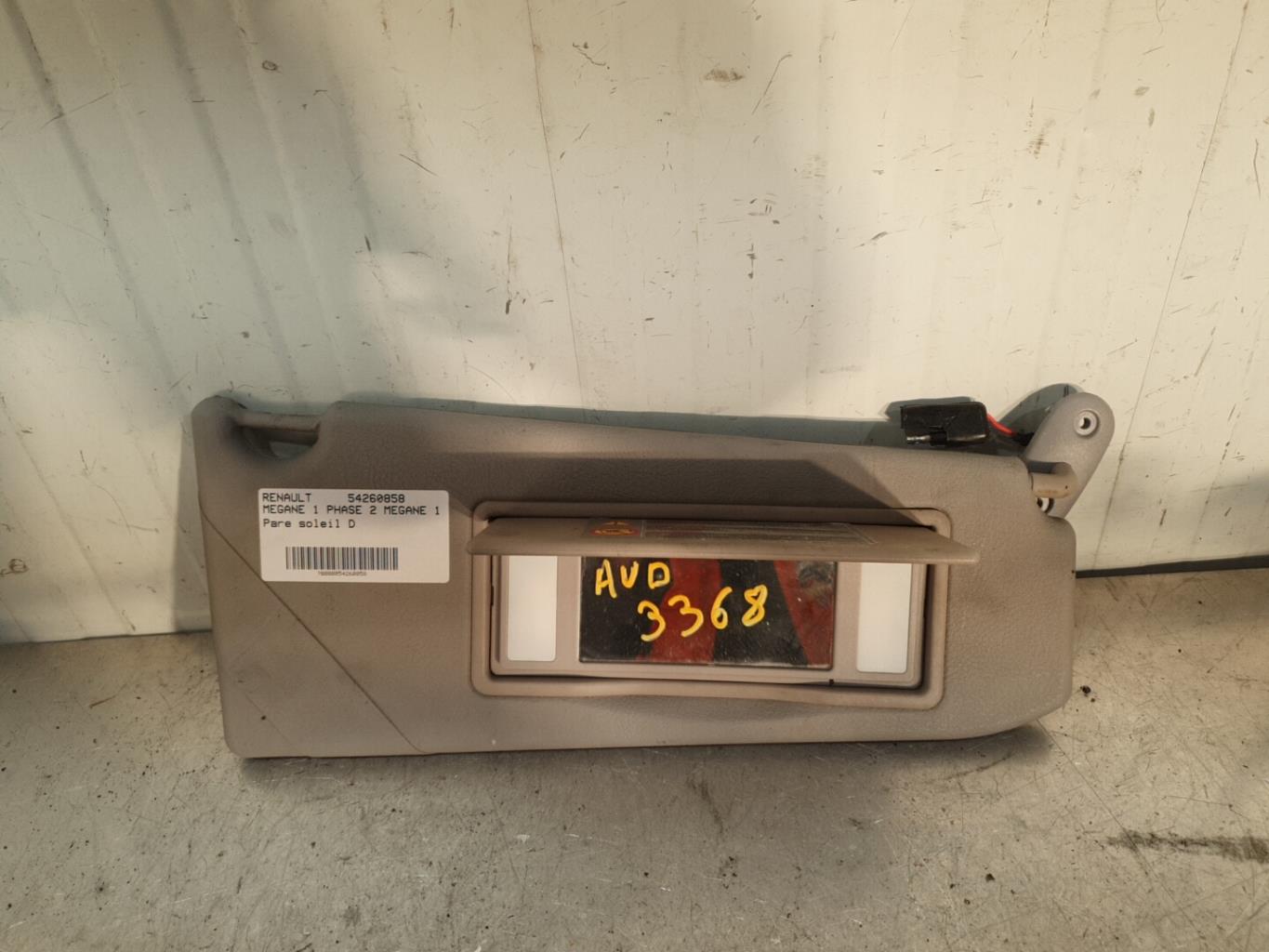 Visiera parasole destra RENAULT MEGANE 1 PHASE 2 Gasolina - 1