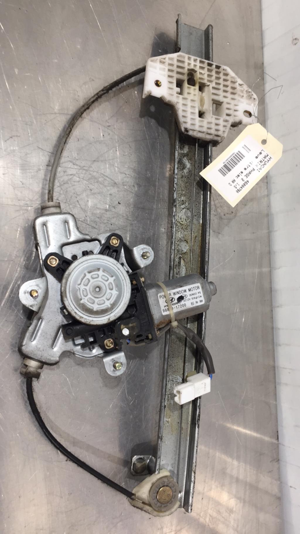 Alzacristalli elettrico posteriore destro HYUNDAI MATRIX PHASE 1 Diésel - 1