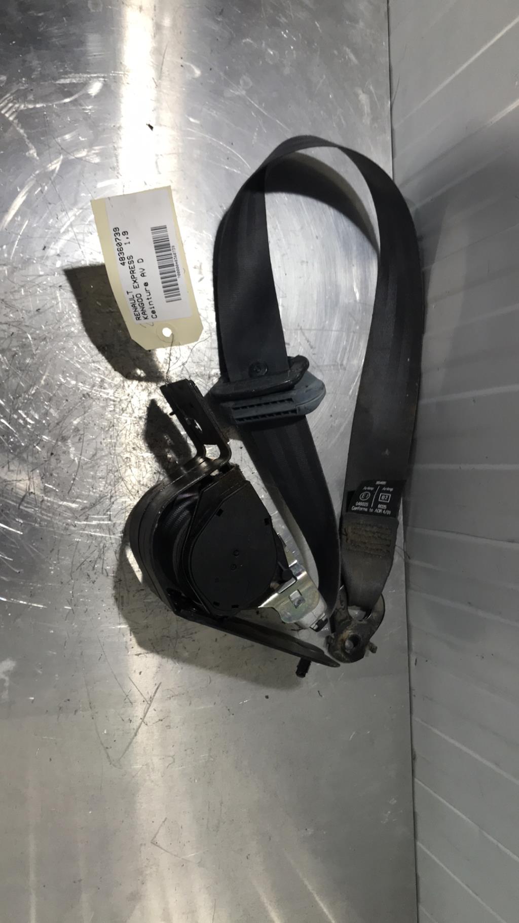Cintura di sicurezza anteriore destra RENAULT KANGOO 1 PHASE 1 Diésel - 1