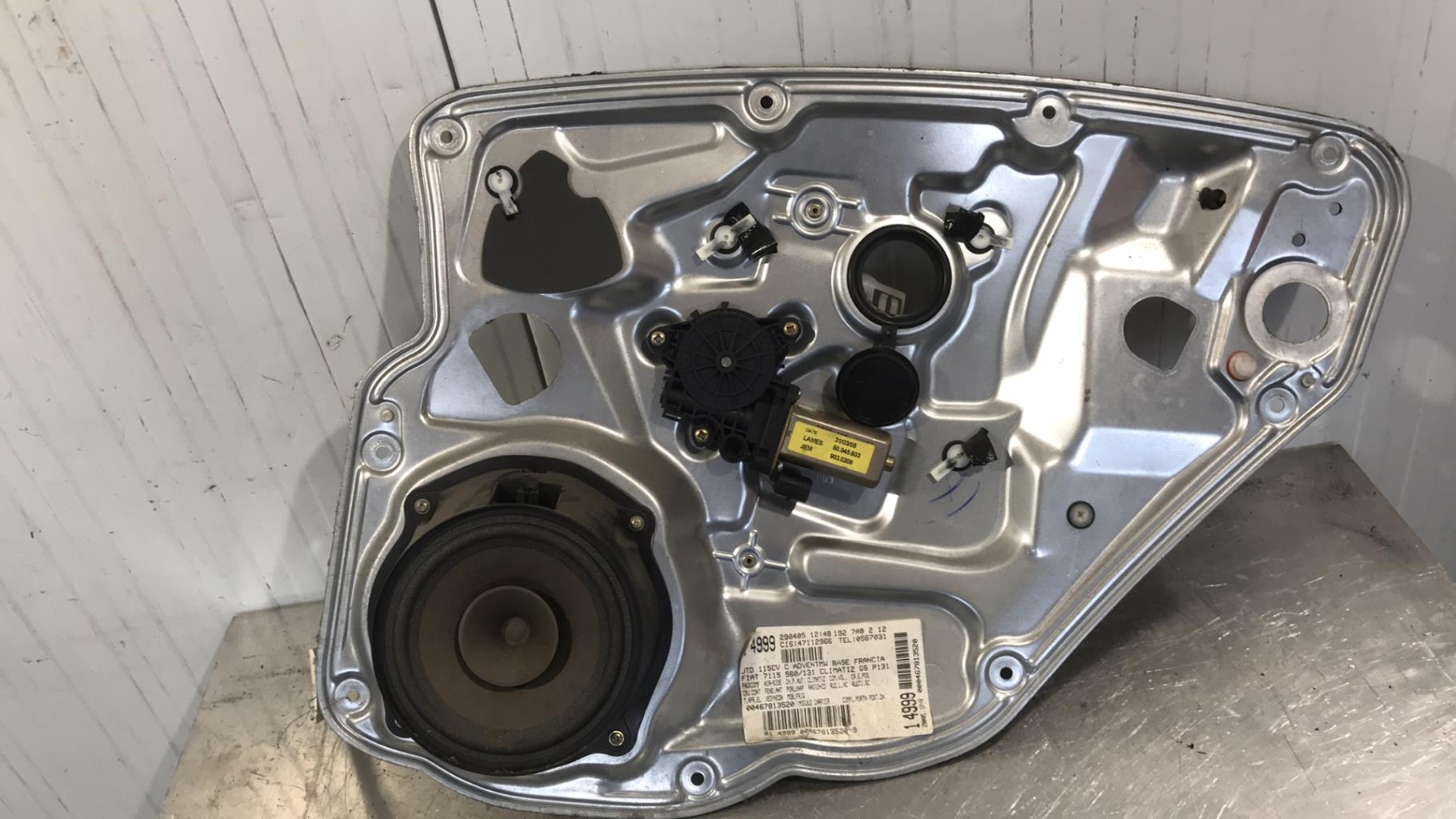 Alzacristalli elettrico posteriore destro FIAT STILO BREAK Diésel - 1