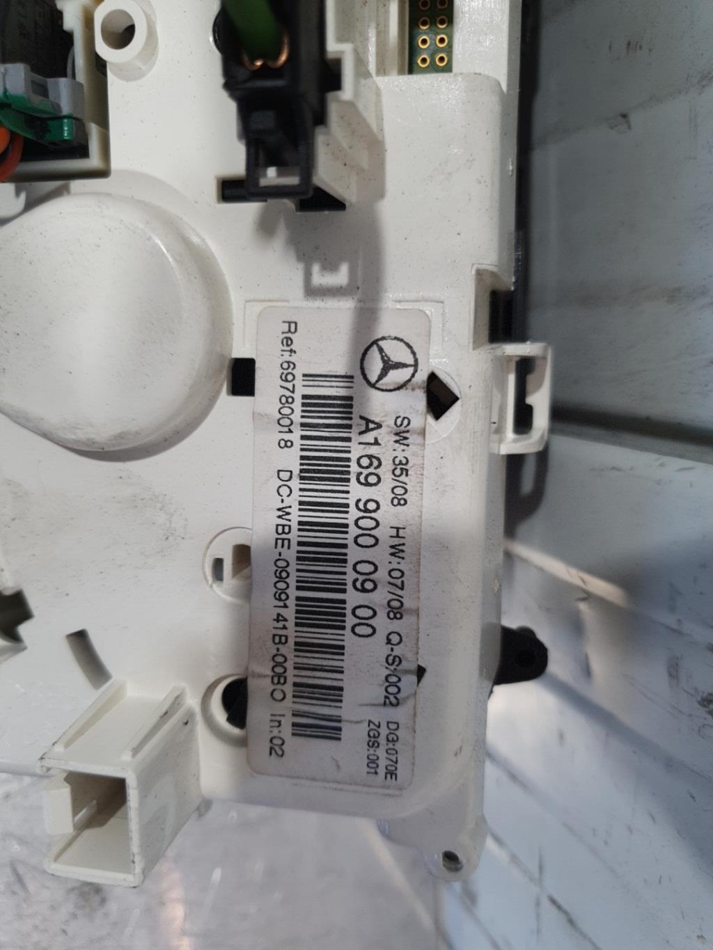 Commande chauffage MERCEDES CLASSE B 245 PHASE 2 Diesel - 1