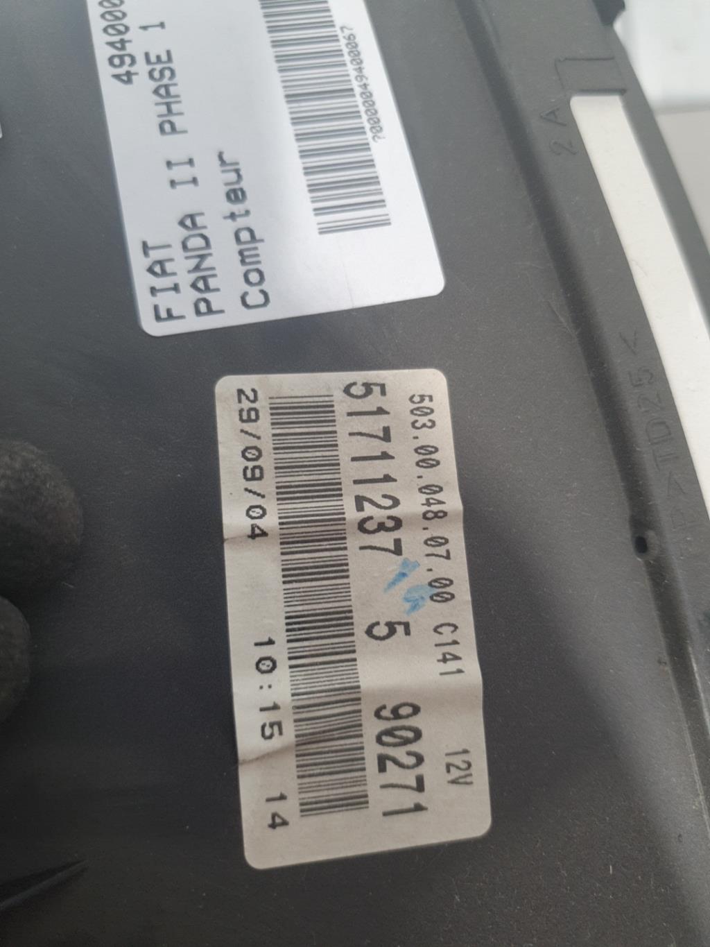Compteur FIAT PANDA 2 PHASE 1 Essence - 1