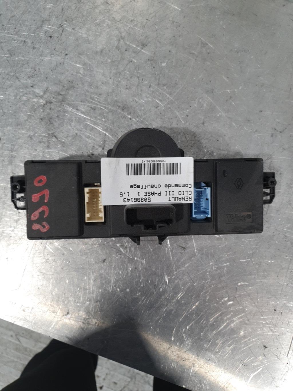 Commande chauffage RENAULT CLIO 3 PHASE 1 Diesel - 1