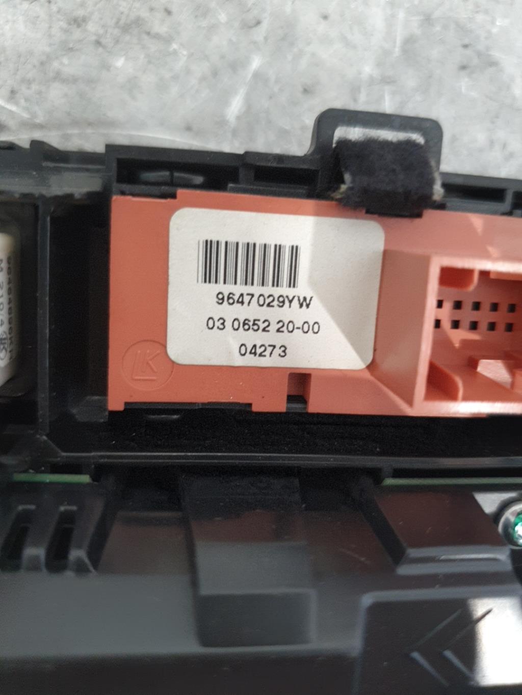 Commande chauffage CITROEN C5 1 PHASE 2 Diesel - 1