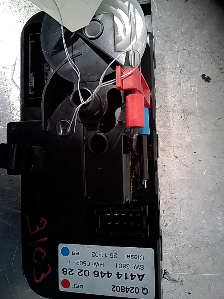 Commande chauffage MERCEDES VANEO 414 Diesel - 1