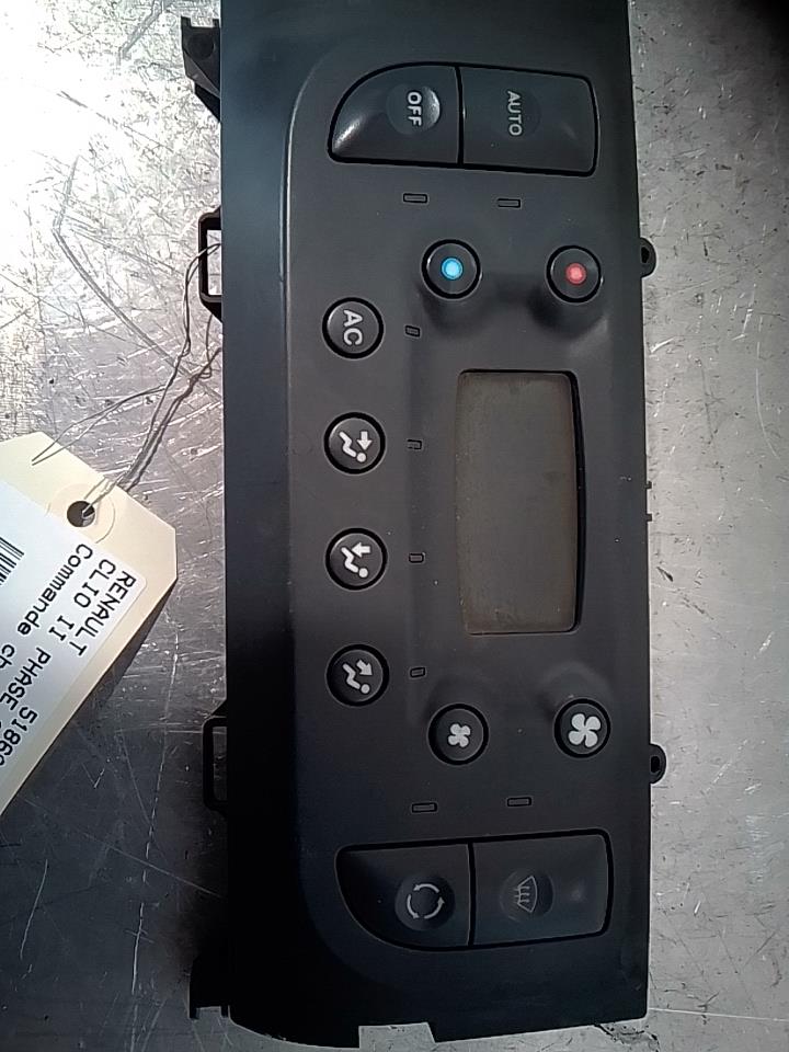 Commande chauffage RENAULT CLIO 2 PHASE 2 Diesel - 1