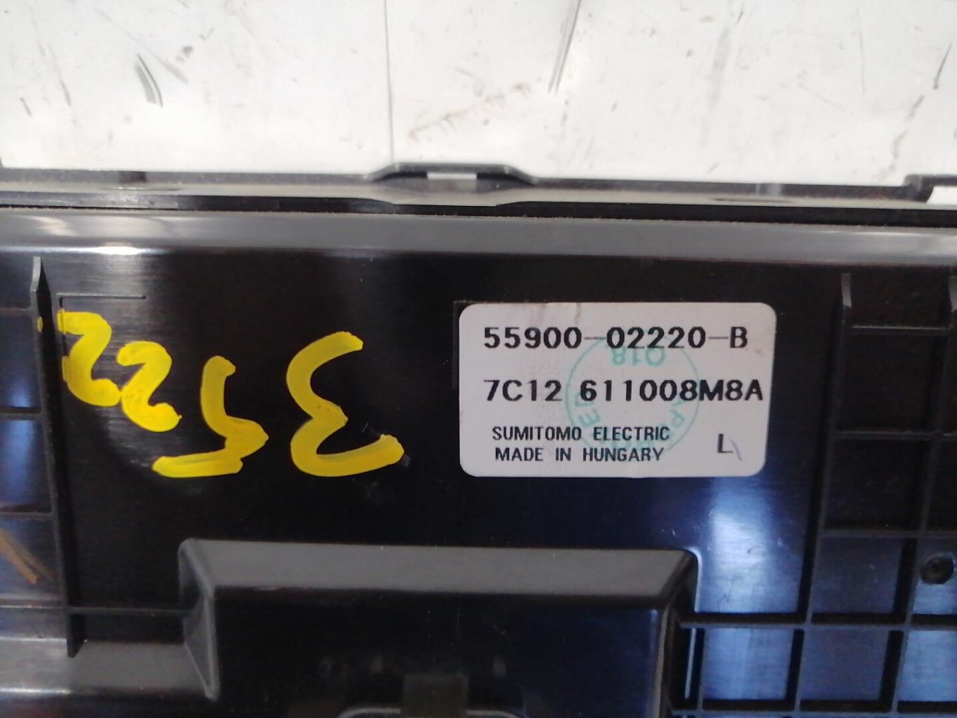 Commande chauffage TOYOTA AURIS 1 PHASE 1 Diesel - 1