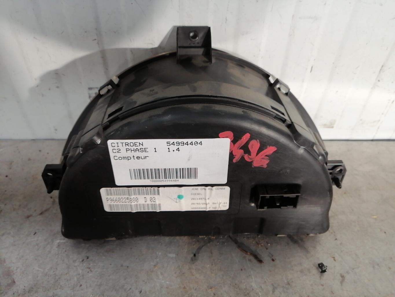 Compteur CITROEN C2 PHASE 1 Diesel - 1