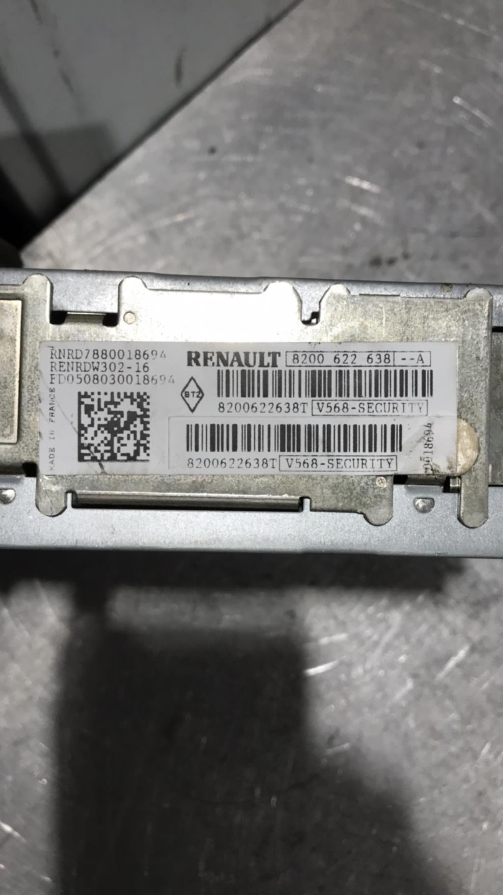 Autoradio originale RENAULT ESPACE 4 PHASE 2 Diésel - 1