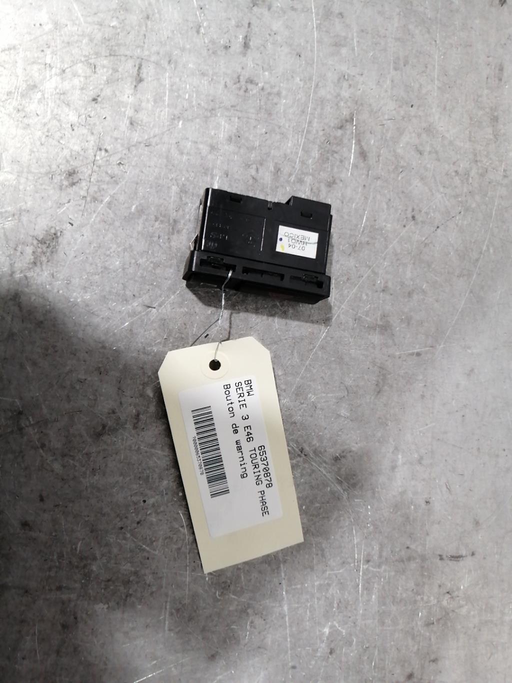 Bouton de warning BMW SERIE 3 E46 TOURING PHASE 1 BREAK Diesel - 1