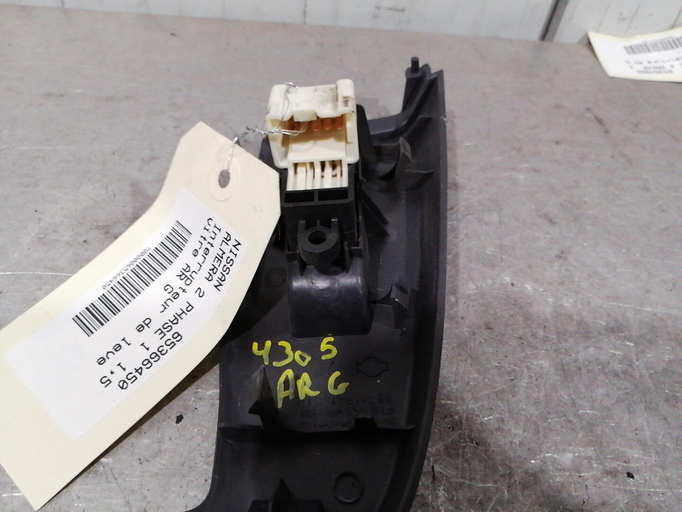 Interruttore lavacristalli posteriore sinistro NISSAN ALMERA 2 PHASE 1 Gasolina - 1