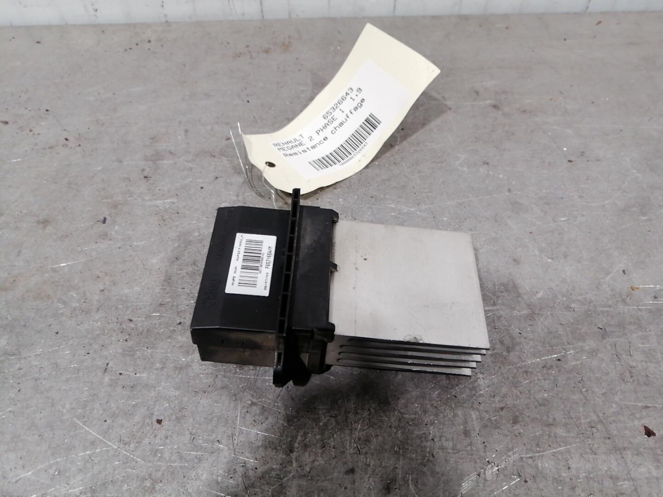 Resistance chauffage RENAULT MEGANE 2 PHASE 1 Diesel - 1