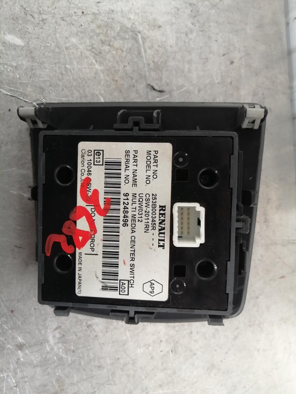 Commande autoradio RENAULT SCENIC 3 PHASE 1 Diesel - 1
