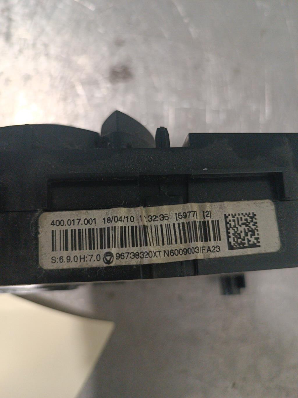 Commande chauffage PEUGEOT 3008 1 PHASE 1 Diesel - 1