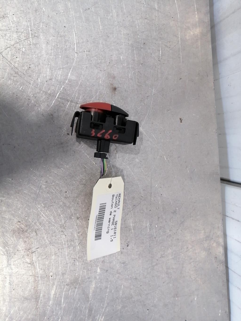 Bouton de warning RENAULT TWINGO 2 PHASE 1 Diesel - 1
