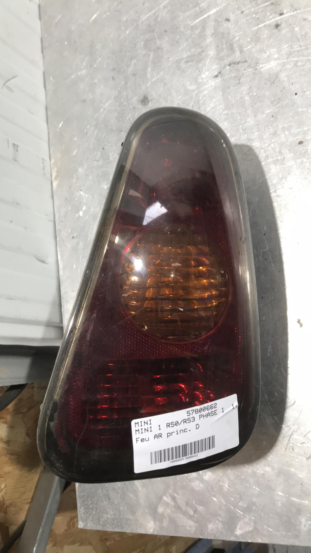 Fanale posteriore principale destro (luci) MINI MINI 1 R50/R53 PHASE 1 Gasolina - 1