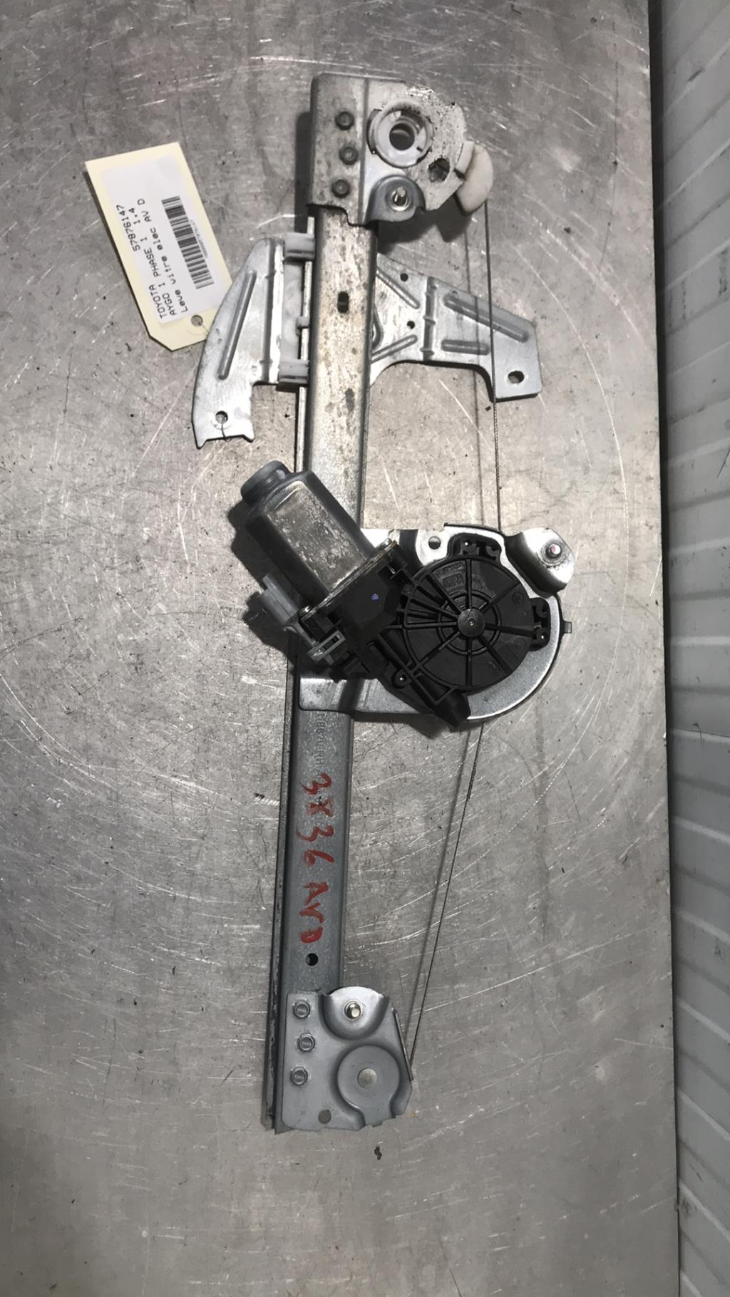 Alzacristalli elettrico anteriore destro TOYOTA AYGO 1 PHASE 1 Diésel - 1