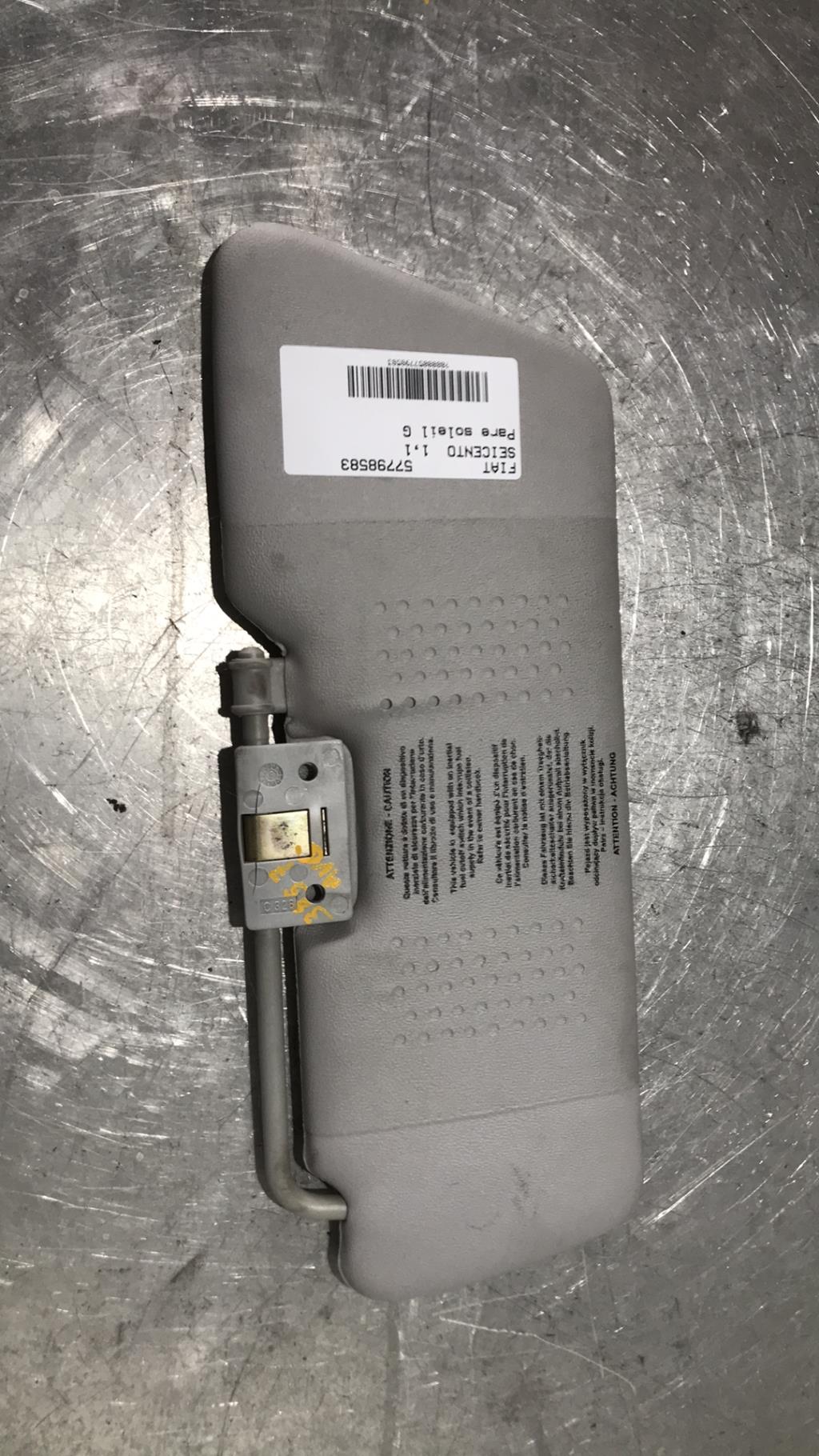 Visiera parasole sinistra FIAT SEICENTO Gasolina - 1