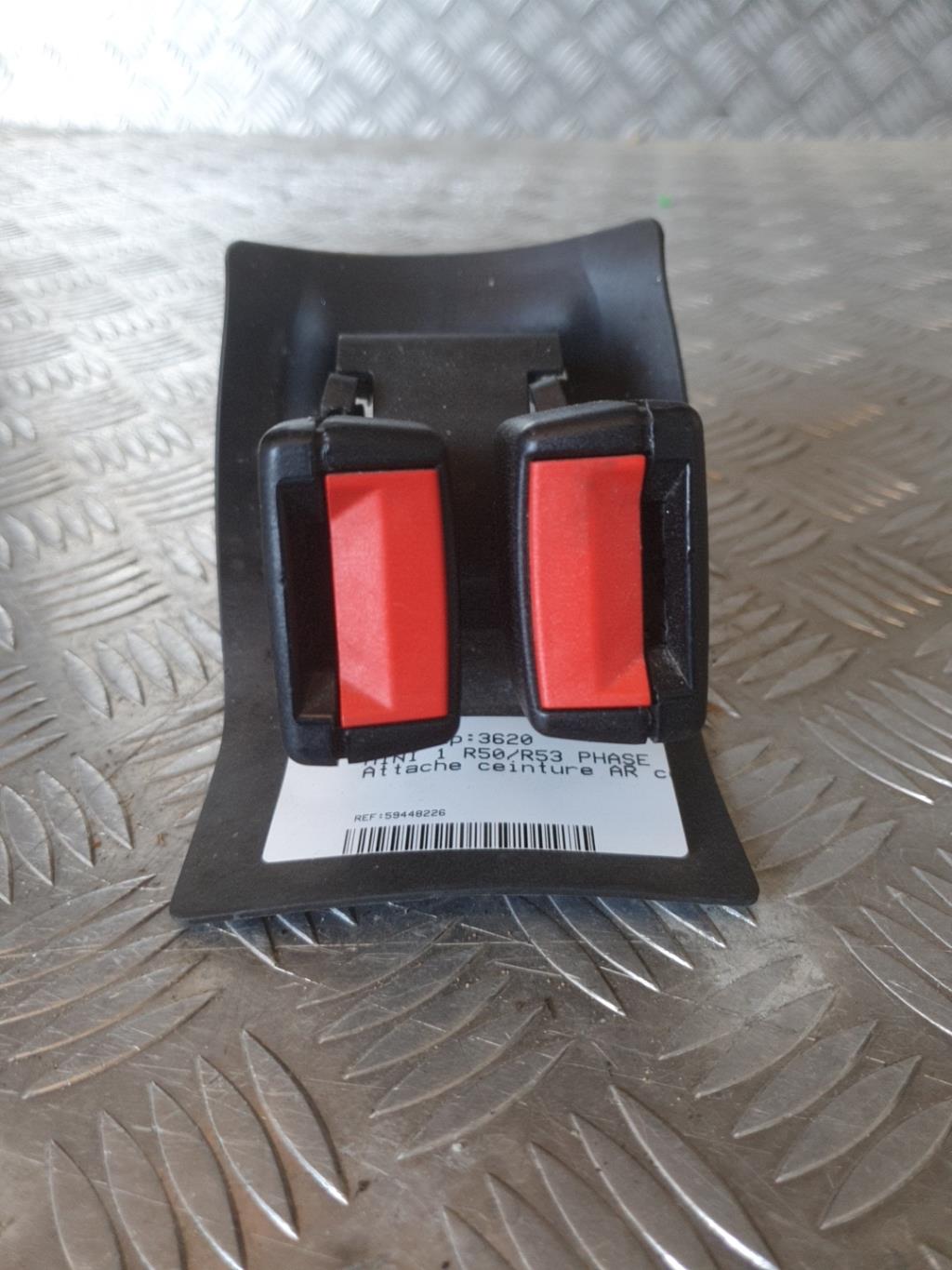 Aggancio cintura sicurezza posteriore centrale MINI MINI 1 R50/R53 PHASE 1 Gasolina - 1