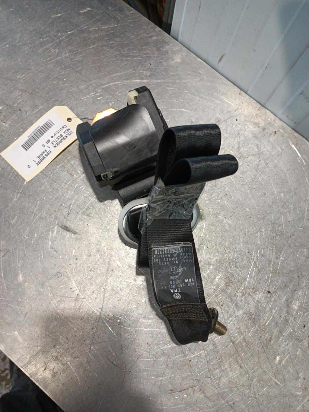Cintura di sicurezza posteriore sinistra VOLKSWAGEN NEW BEETLE 1 PHASE 1 Gasolina - 1