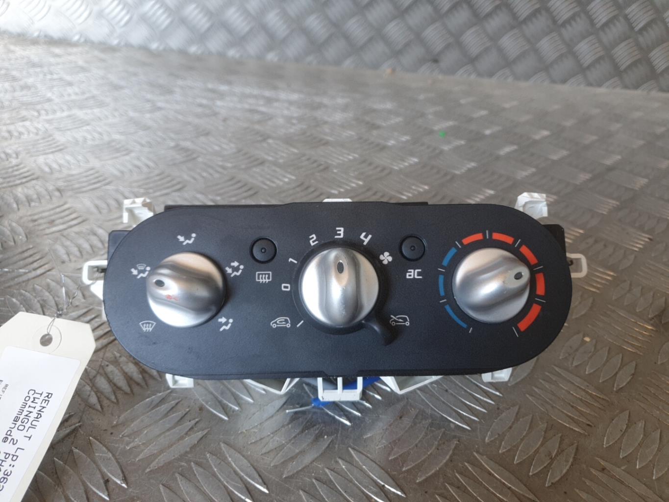 Commande chauffage RENAULT TWINGO 2 PHASE 2 Diesel - 1