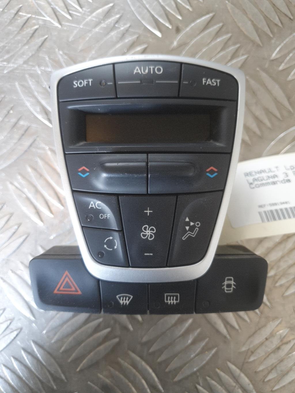 Commande chauffage RENAULT LAGUNA 3 PHASE 1 BREAK Diesel - 1