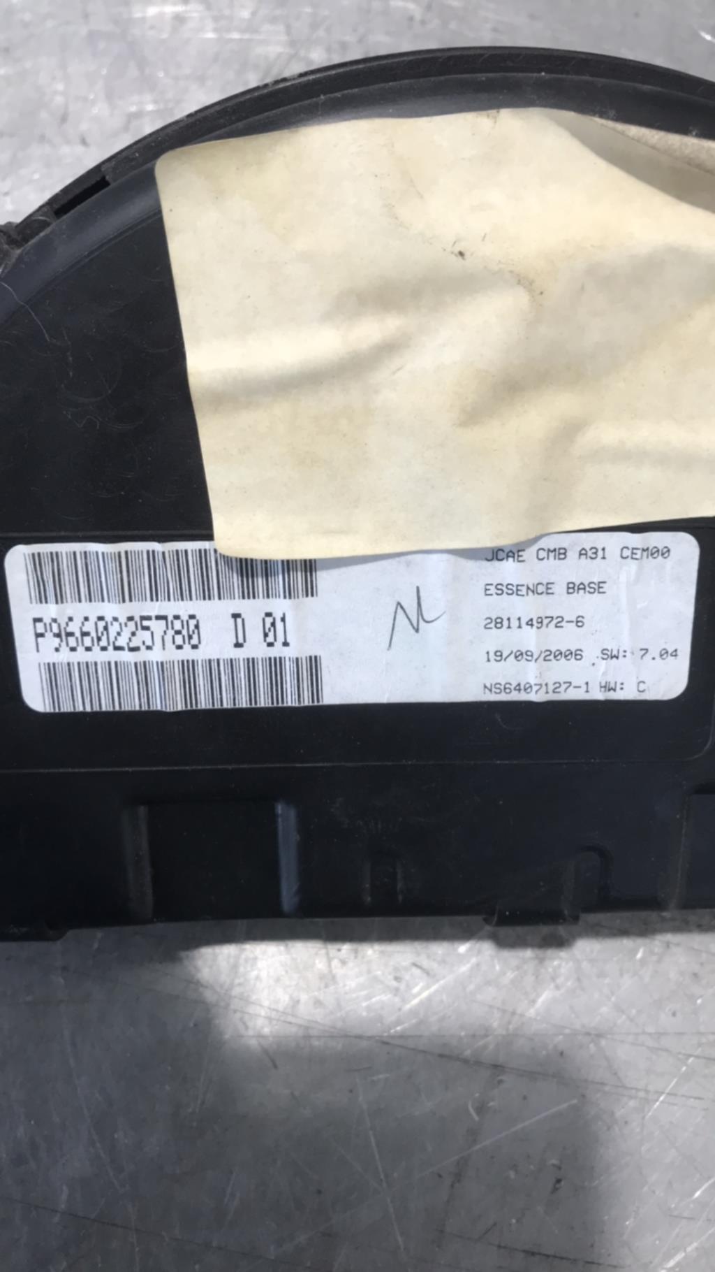 Compteur CITROEN C3 1 PHASE 1 Essence - 1