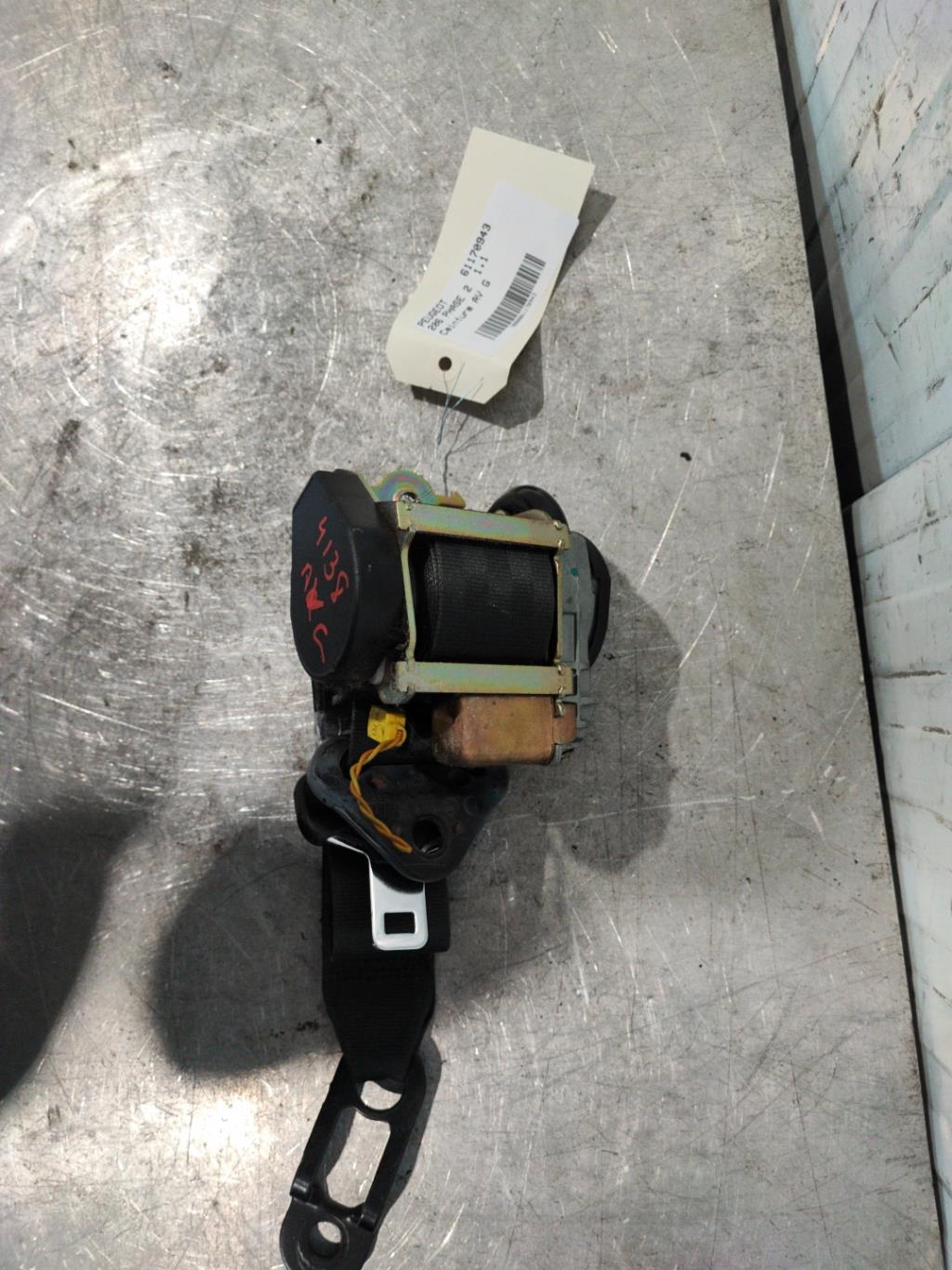 Cintura di sicurezza anteriore sinistra PEUGEOT 206 PHASE 2 Gasolina - 1