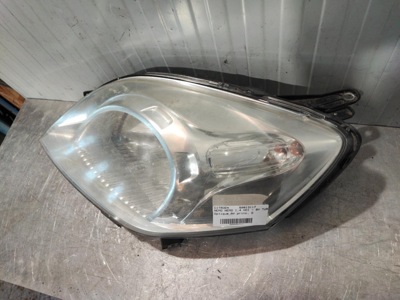 Gruppo ottico anteriore principale sinistro (luci)(faro) CITROEN NEMO Diésel - 1