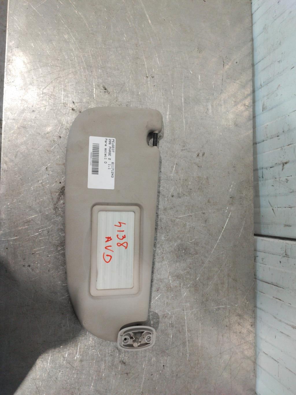 Visiera parasole destra PEUGEOT 206 PHASE 2 Gasolina - 1