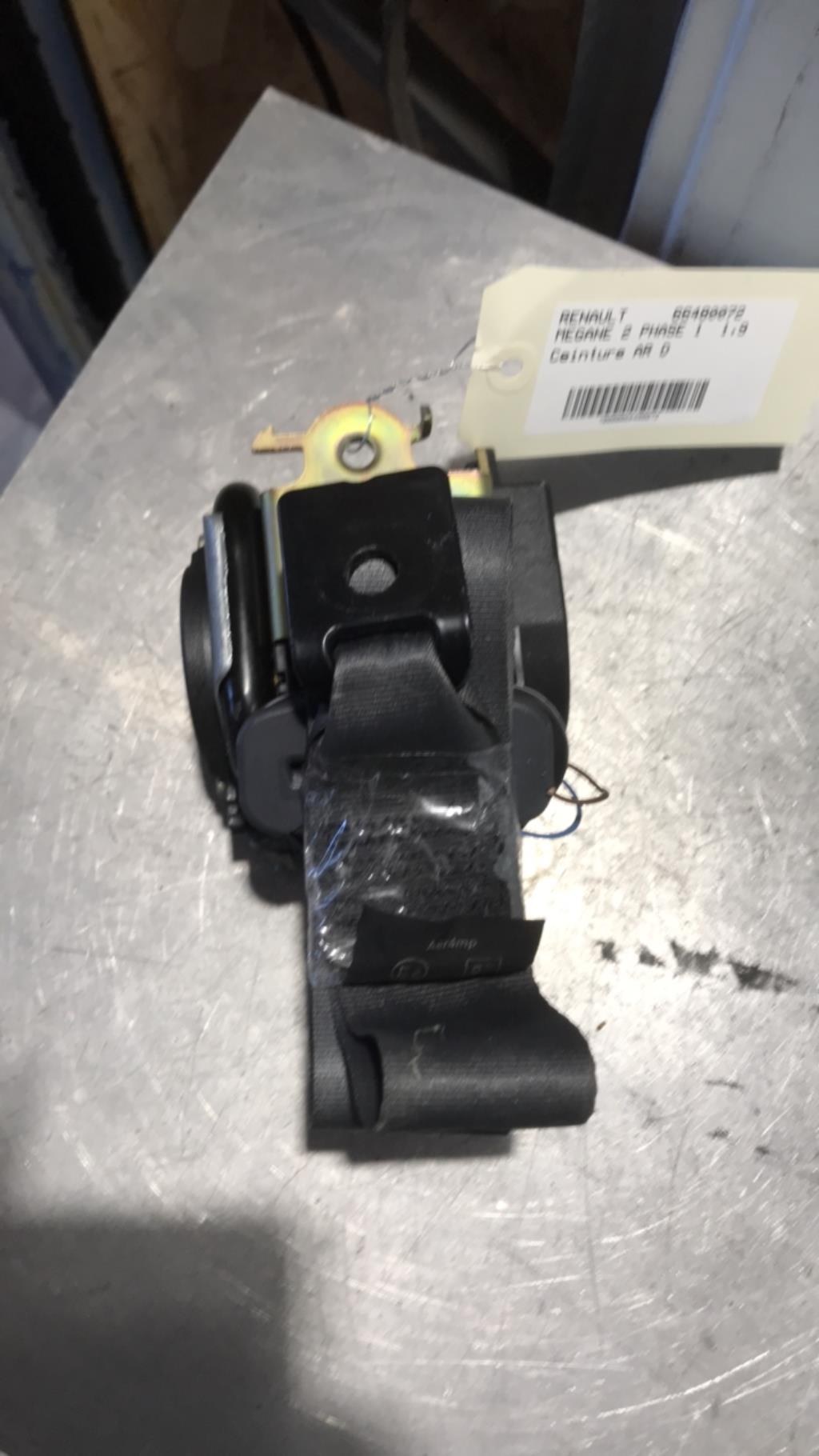 Cintura di sicurezza posteriore destra RENAULT MEGANE 2 PHASE 1 Diésel - 1