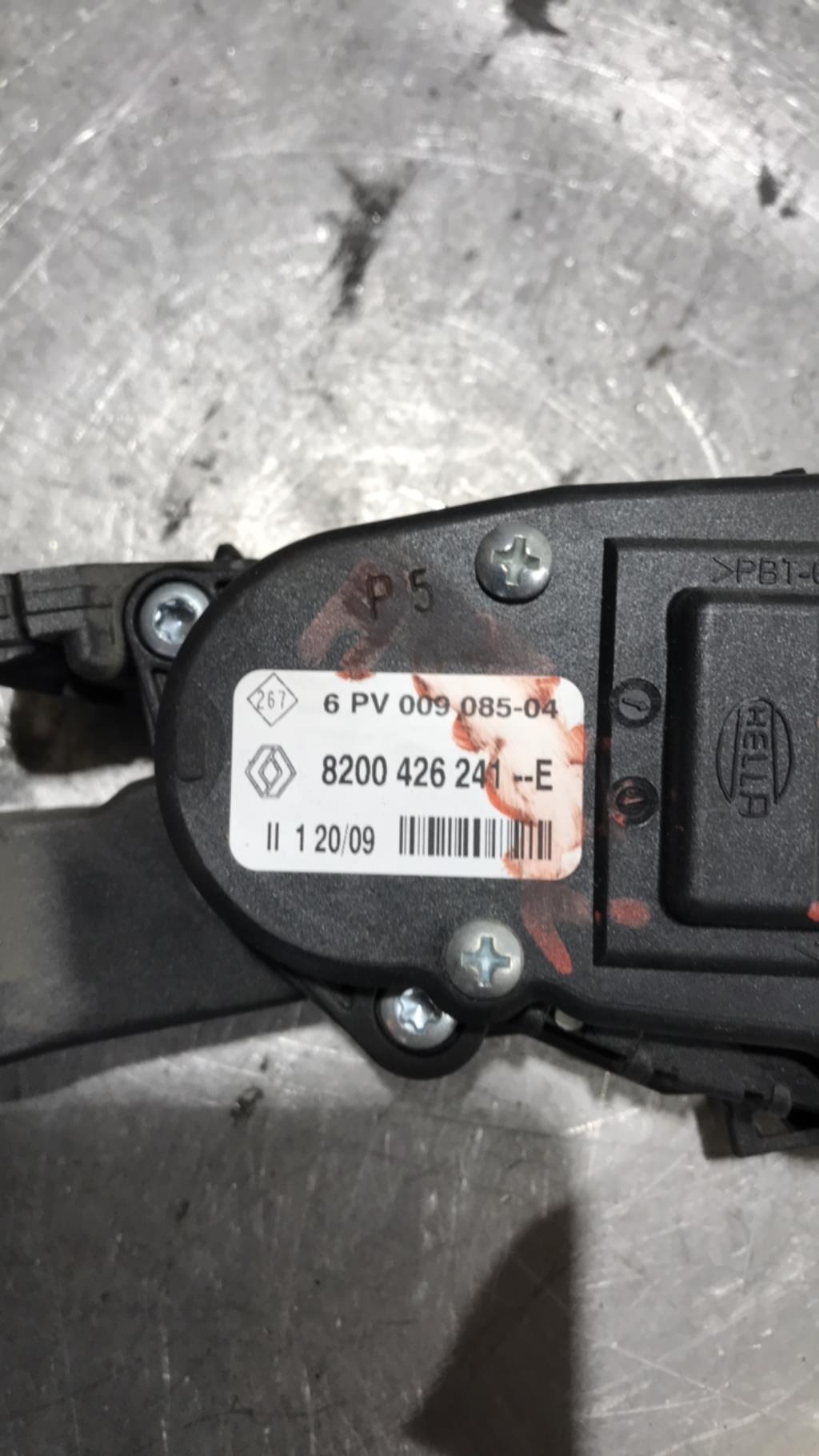 Pedale d'accelerateur RENAULT TWINGO 2 PHASE 1 Diesel - 1