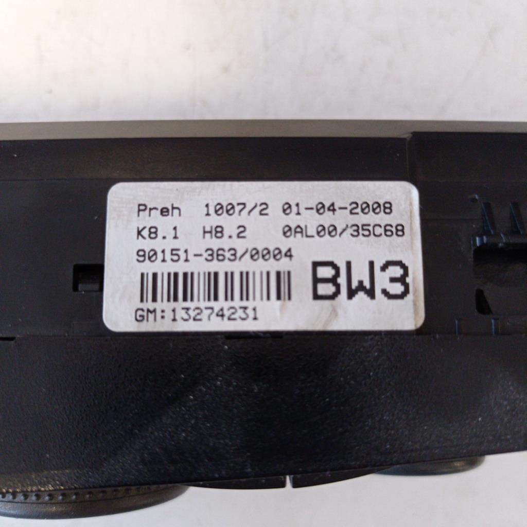 Commande chauffage OPEL ASTRA H GTC PHASE 2 Diesel - 1