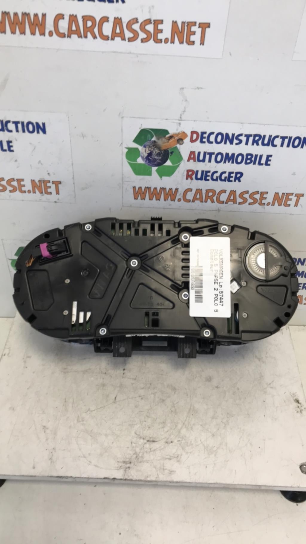 Compteur VOLKSWAGEN POLO 5 PHASE 2 Diesel - 1