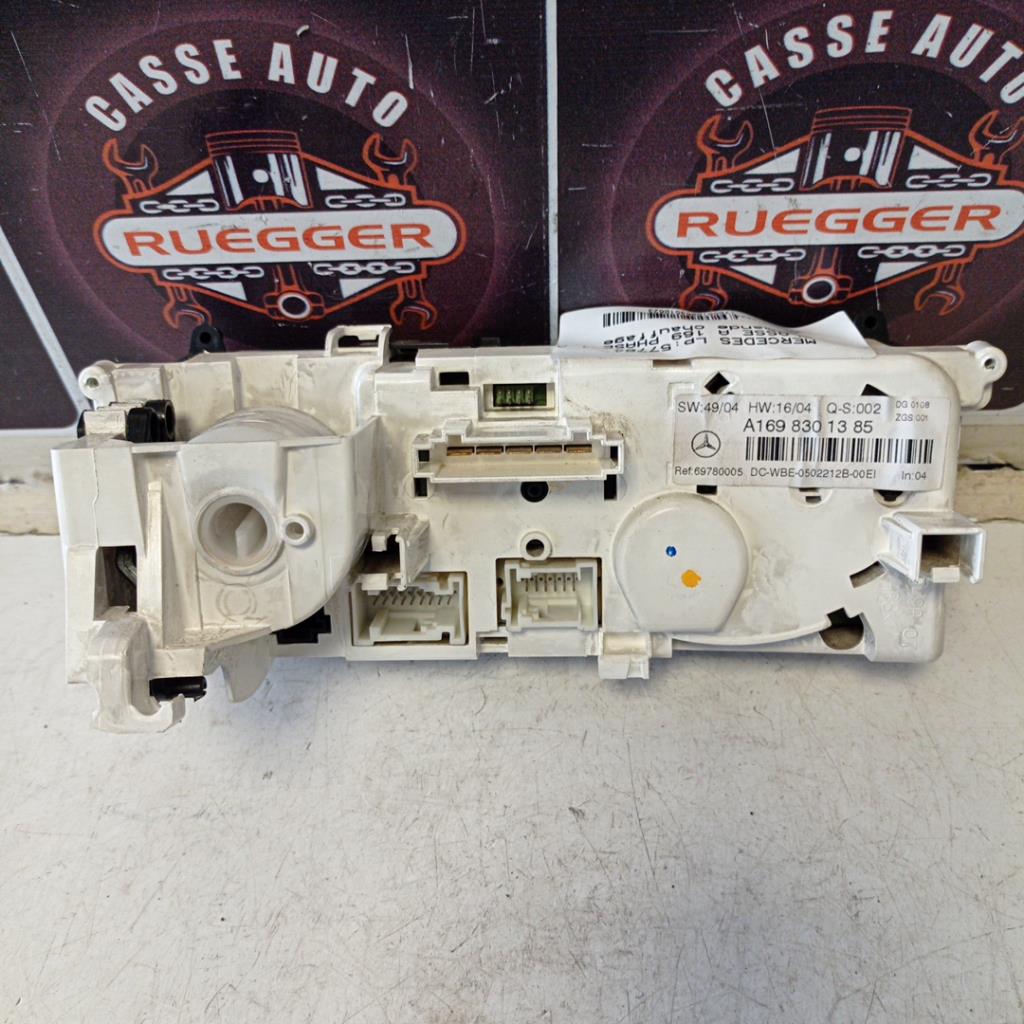 Commande chauffage MERCEDES CLASSE A 169 PHASE 1 Diesel - 1