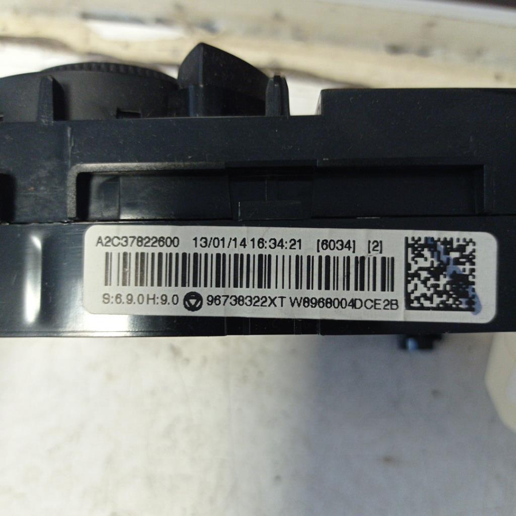 Commande chauffage PEUGEOT 3008 1 PHASE 1 Diesel - 1