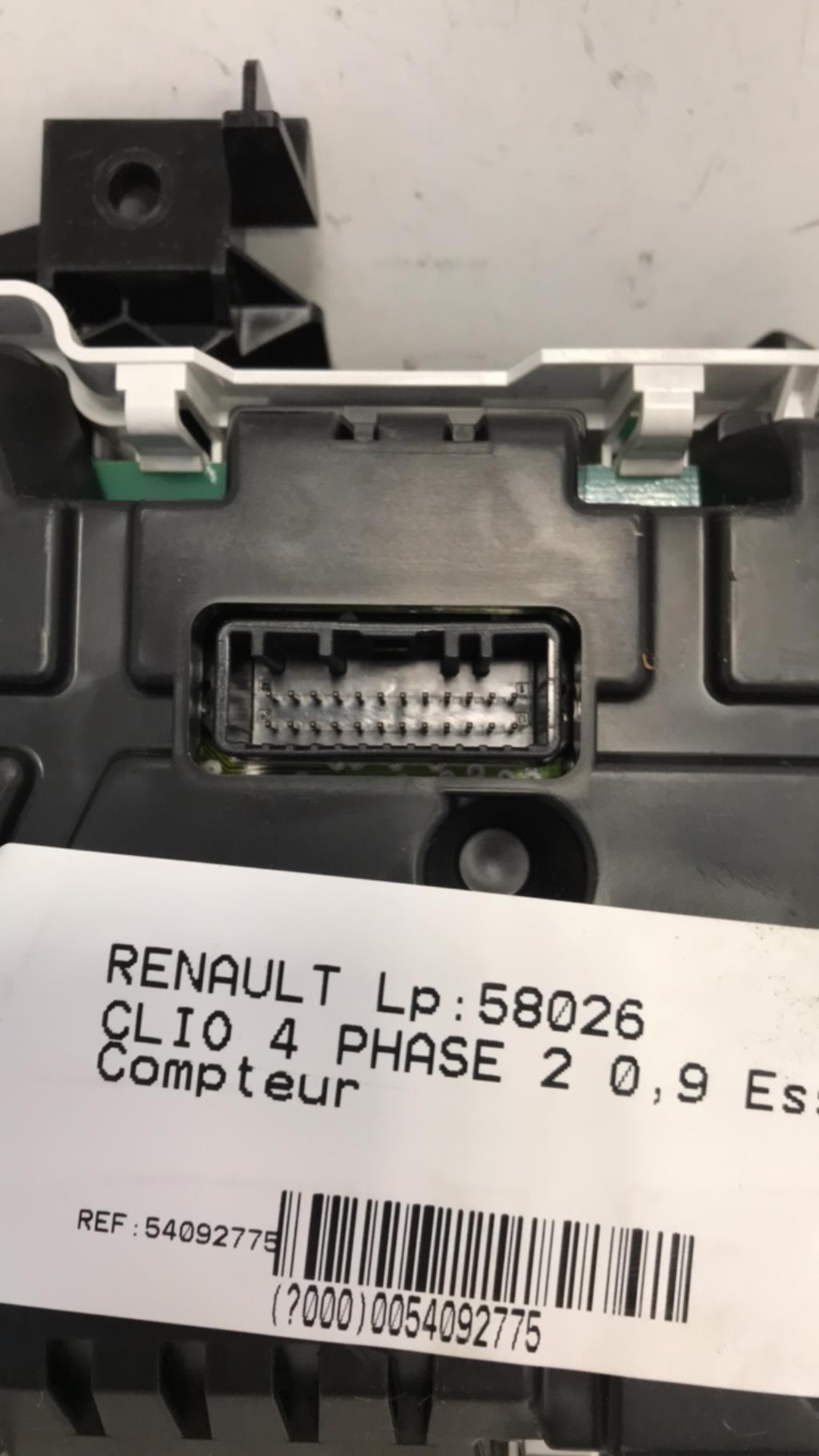 Compteur RENAULT CLIO 4 PHASE 2 Essence - 1