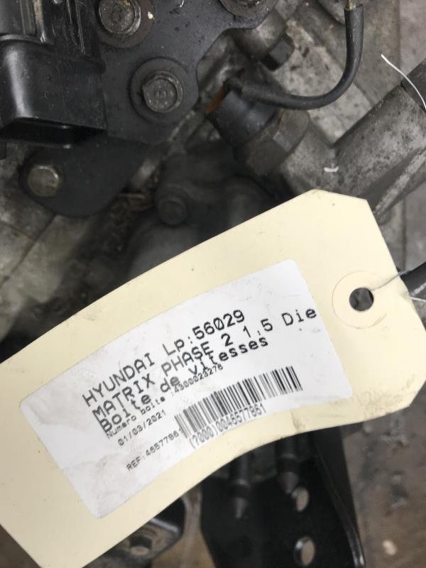 Boite de vitesses HYUNDAI MATRIX PHASE 1 Diesel - 1