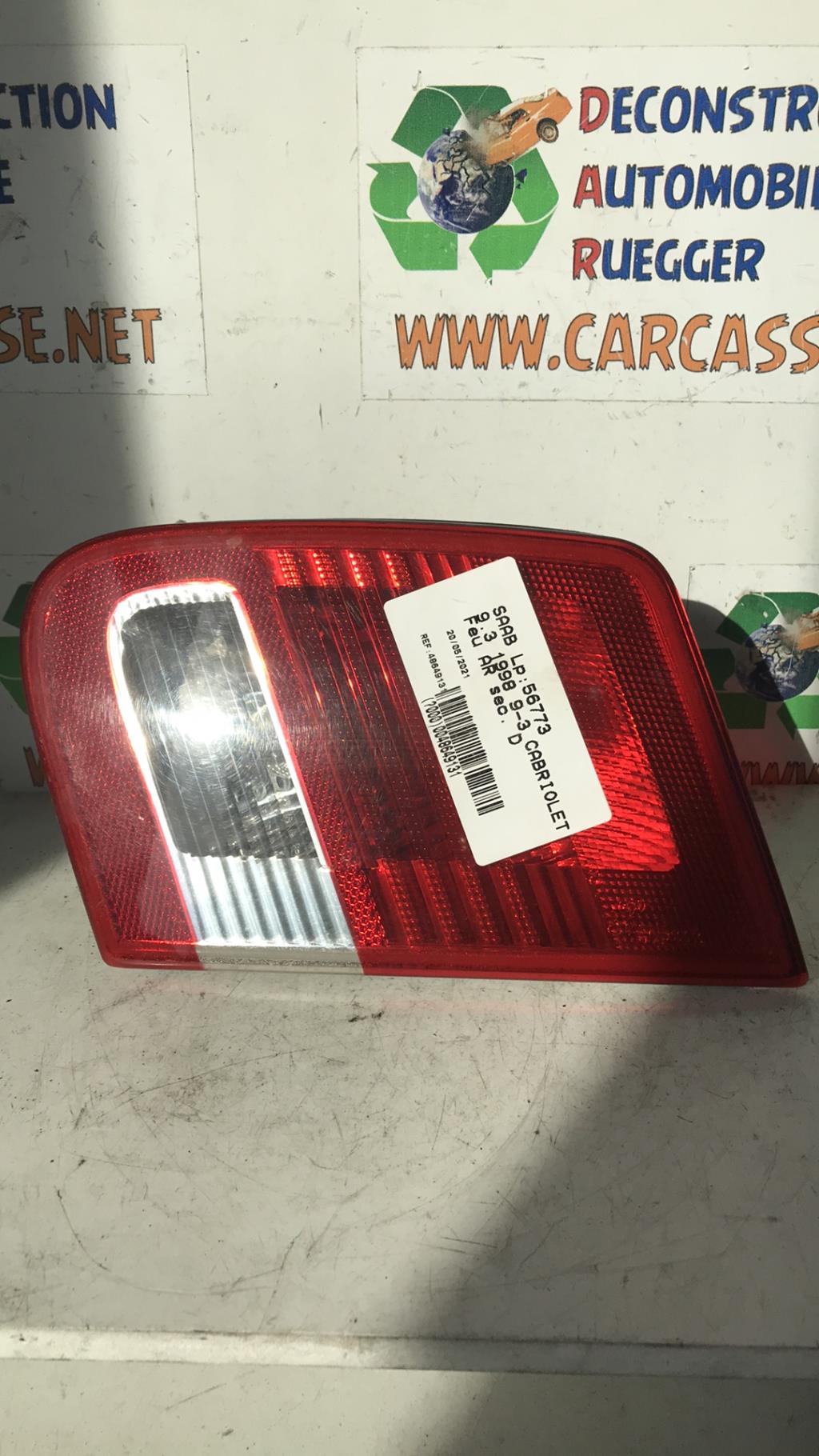 Feu arriere secondaire droit (feux) SAAB 9.3 2 SPORT SEDAN PHASE 1 Essence - 1