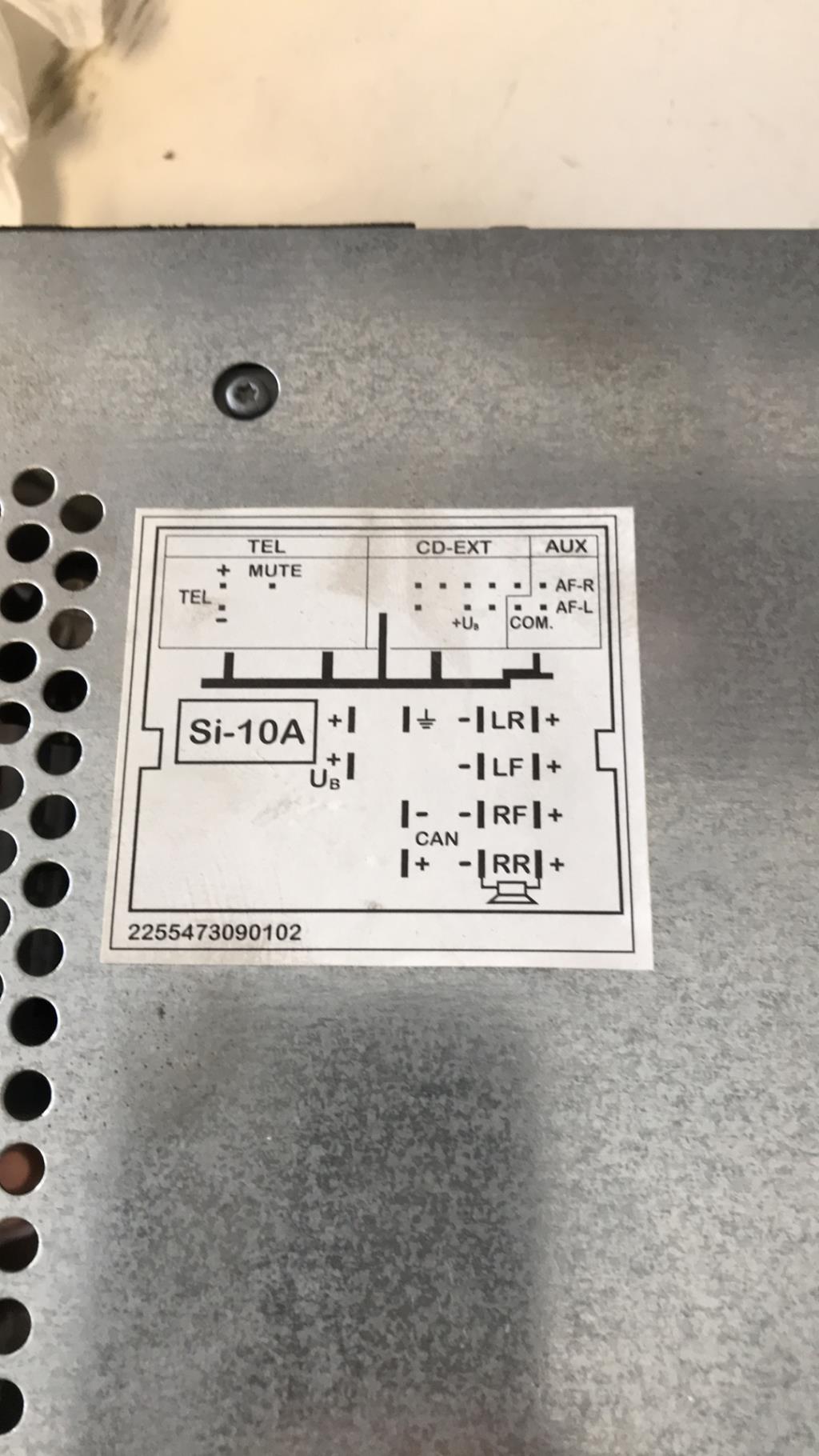 Autoradio d'origine SEAT LEON 2 PHASE 2 Diesel - 1