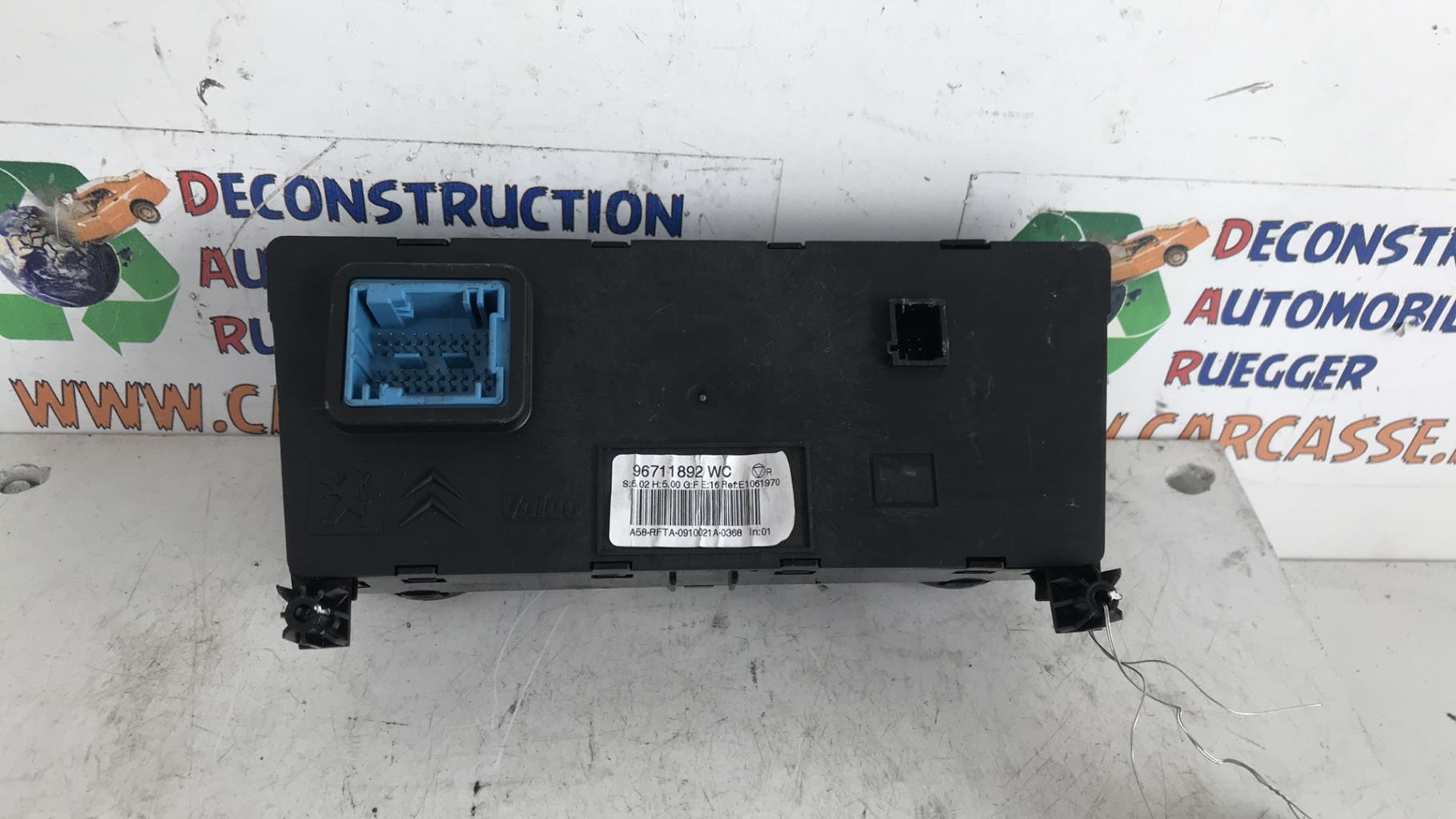 Commande chauffage CITROEN C3 PICASSO PHASE 1 Diesel - 1